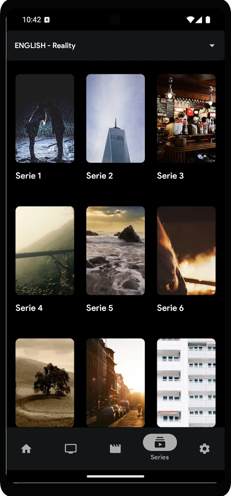 Screenshot of 4K playback